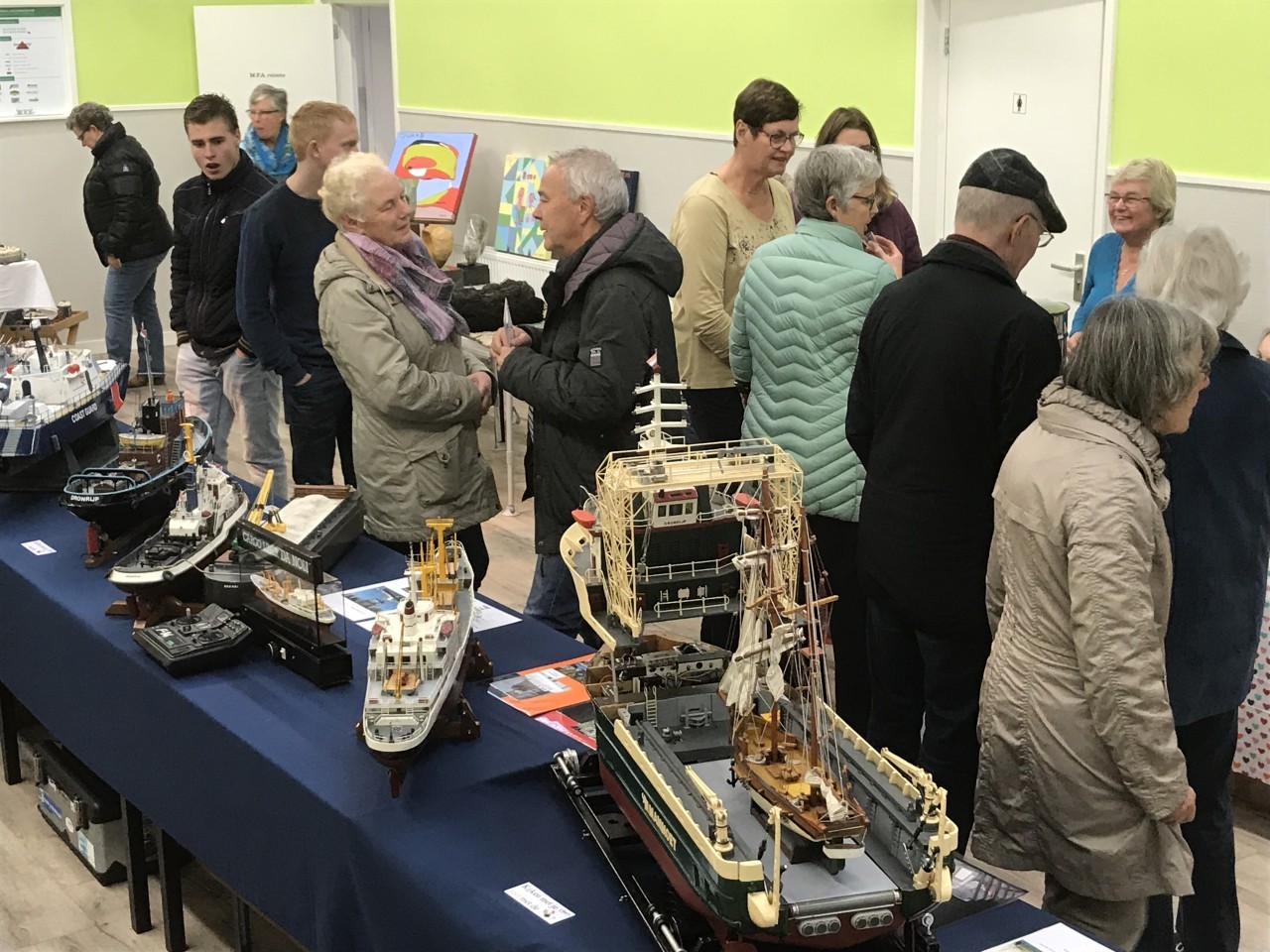 Hobbybeurs MFA groot succes, volgend jaar weer! Dorpsbelang Dronryp